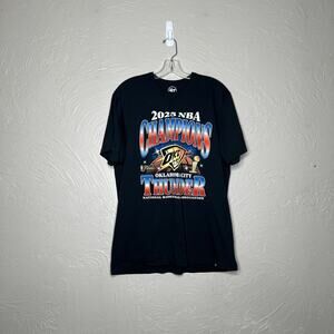 '47 OKC Thunder 2025 Champions Shirt - Size Large